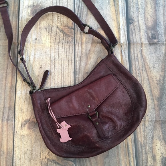radley burgundy bag